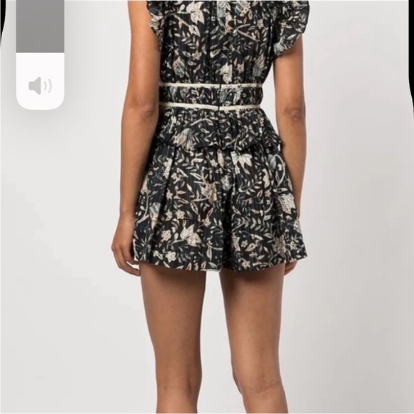 Ulla Johnson Endah Playsuit Rainforest Romper Size 00 - Picture 2 of 11